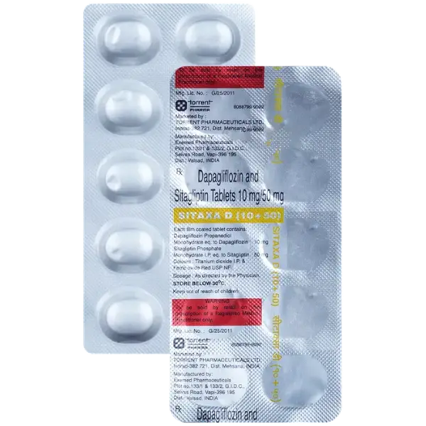 Sitaxa D 10mg/50mg Tablet